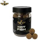 Протеинови топчета Battle Baits Hot Fish - 0.150 g, 20 mm, Бързо разтворими