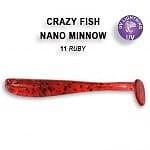 Силикон Crazy Fish Nano Minnow 4 cm, 09 Caramel /8 бр.-Copy