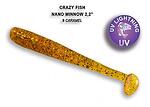 Силикон Crazy Fish Nano Minnow 5.5 cm, 06 Chartreuse /8 бр.-Copy