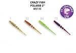 Силикон Crazy Fish Polaris 5.4 cm, Mix 65 /8 бр.