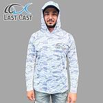 Блуза UV Last Cast Camo Fish Mesh Hoodie - M