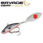 Спинер SG 3D Sticklebait Tailspin - 8.0cm, 18g, Black Red