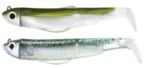 Силикон Fiiish Black Minnow No1 Double Combo - 2 x 7 cm, 2 x 3 g, Kaki, Ghost Minnow