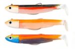 Силикон Fiiish Black Minnow No3 Maxi Combo - 3 x 12 cm, 3 x 25 g, Candy Green, Orange Fluo, Sunrise