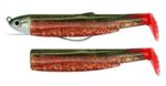 Силикон Fiiish Black Minnow No3 Combo - 2 x 12 cm, 1 x 6 g, Kaki Red