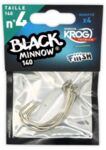 Куки Fiiish Black Minnow 4 Krog Premium Hooks by VMC - No4