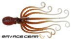 Примамка Savage Gear 3D Octopus, Brown Glow