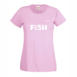 Тениска Fish Дамска - Розова - M