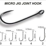 Куки Micro Jig Joint Hook Crazy Fish №10