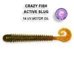 Силикон Crazy Fish Active Slug 3 - 7.0 cm, 70-14-6