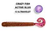 Силикон Crazy Fish Active Slug - 5.0 cm, 50-12-6