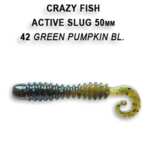 Силикон Crazy Fish Active Slug - 5.0 cm, 50-42-6