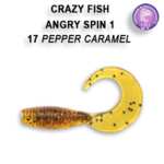 Силикон Crazy Fish Angry Spin 1 - 2.5 cm, 25-17-6