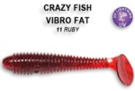 Силикон Crazy Fish Vibro Fat - 7.1 cm, 71-11-6