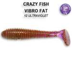 Силикон Crazy Fish Vibro Fat - 7.1 cm, 71-12-6