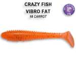 Силикон Crazy Fish Vibro Fat - 7.1 cm, 71-18-6