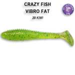 Силикон Crazy Fish Vibro Fat - 7.1 cm, 71-20-6