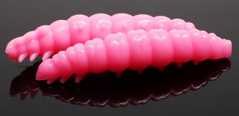 Силикон Libra Lures LARVA 35 - 017 Bubble gum (вкус Рак)