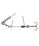 Стингер с две куки Savage Gear Carbon49, #1/0, 11.5 cm, 16kg-Copy