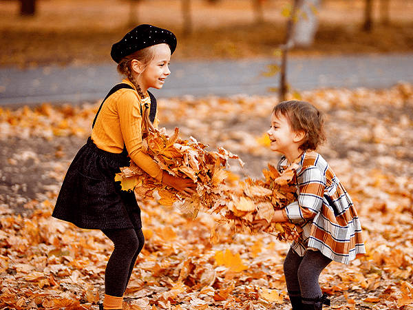 Как да се забавлявате с децата през есента?