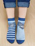 Памучни чорапи за момиче с мече КК-Copy