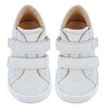 Бебешки обувки за първи стъпки в бяло КК