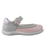 Елегантни обувки в светлорозово и сиво КК