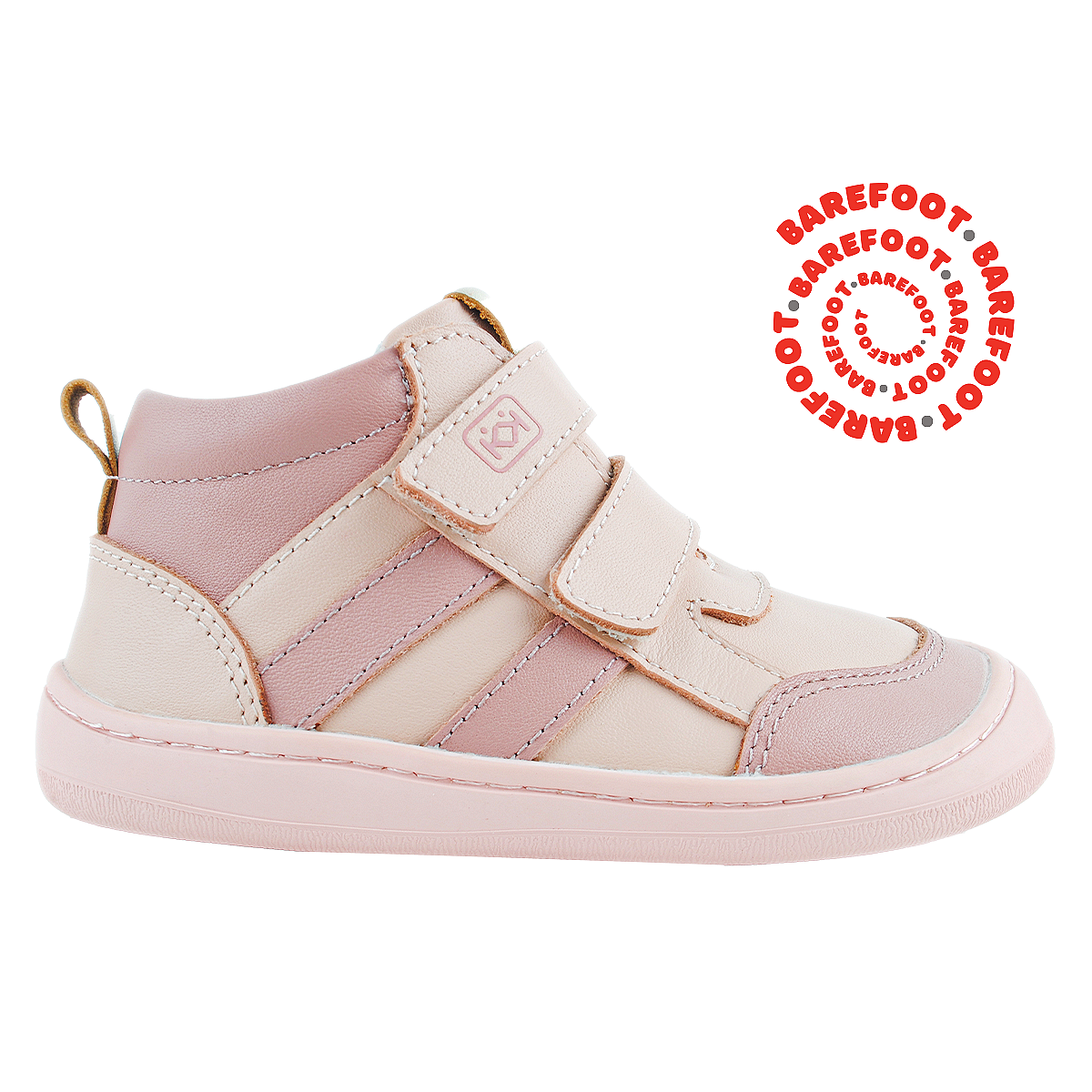 Детски боси обувки КК в два нюанса на розово / Barefoot Детски боси обувки КК в два нюанса на розово / Barefoot