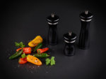 COLE&MASON Мелничка за сол “SHERWOOD BLACK GLOSS“ - 20 см - цвят черен
