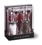 COLE&MASON Комплект мелнички за сол и пипер “CRYSTAL“ - 12,5 см