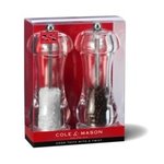 Комплект мелнички за сол и пипер COLE & MASON CAPSTAN - 15.5 см