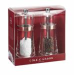 COLE & MASON Комплект мелнички за сол и пипер “FONTWELL“ - 14 см - цвят мед