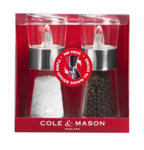 COLE & MASON Комплект мелнички за сол и пипер “FLIP“ - 15,4 см