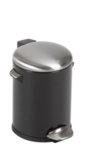 EKO Кош за отпадъци с педал  “BELLE DELUXE“- 5 литра - черен