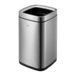 EKO Квадратен отворен кош за отпадъци “LAGUNA“ - 12 литра - мат
