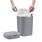 EKO Сензорен кош за отпадъци “MORANDI SMART“ - 12 литра - сив