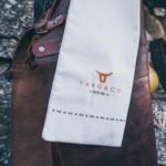 YAKO & CO Ръчно изработена кожена престилка - кафяв цвят