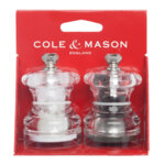 COLE&MASON Комплект мелнички за сол и пипер “BUTTON“ - 6,5 см.