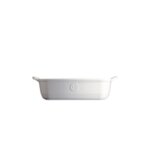 EMILE HENRY Керамична квадратна тава за печене "SQUARE OVEN DISH" - 1,8 л - 22 х 22 см -  цвят бял