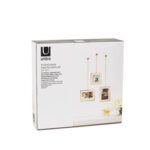 UMBRA Комплект от 3бр. висящи рамки за снимки “FOTOCHAIN“ - цвят месинг мат