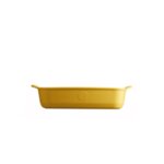 EMILE HENRY Керамична правоъгълна форма за печене " SMALL RECTANGULAR OVEN DISH"- 30 х 19 см - цвят жълт