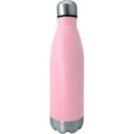 Туристическа бутилка Nerthus цвят розов - 750 мл