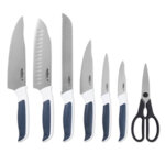Zyliss Комплект от 6 бр. ножове “COMFORT“ в дървен блок