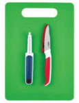 Комплект ZYLISS от дъска за рязане, белачка и нож за белене