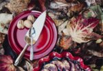 EMILE HENRY Керамична десертна чиния "SALAD/DESSERT PLATE"- цвят червен