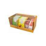 Бамбукова кутия за съхранение на чай Nerthus малка