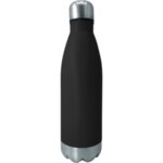 Туристическа бутилка Nerthus цвят черен - 750 мл