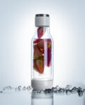 ASOBU Двустенна бутилка “INNER PEACE“ - стъкло/тритан - 500 мл - прозрачна