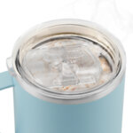 ASOBU Термо чаша с керамично покритие “ULTIMATE“ - 400 мл - цвят син