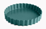 Форма за печене JAMIE OLIVER с падащо дъно и вълнообразни стени - Ф25 х h4 см - цвят атлантическо зелено